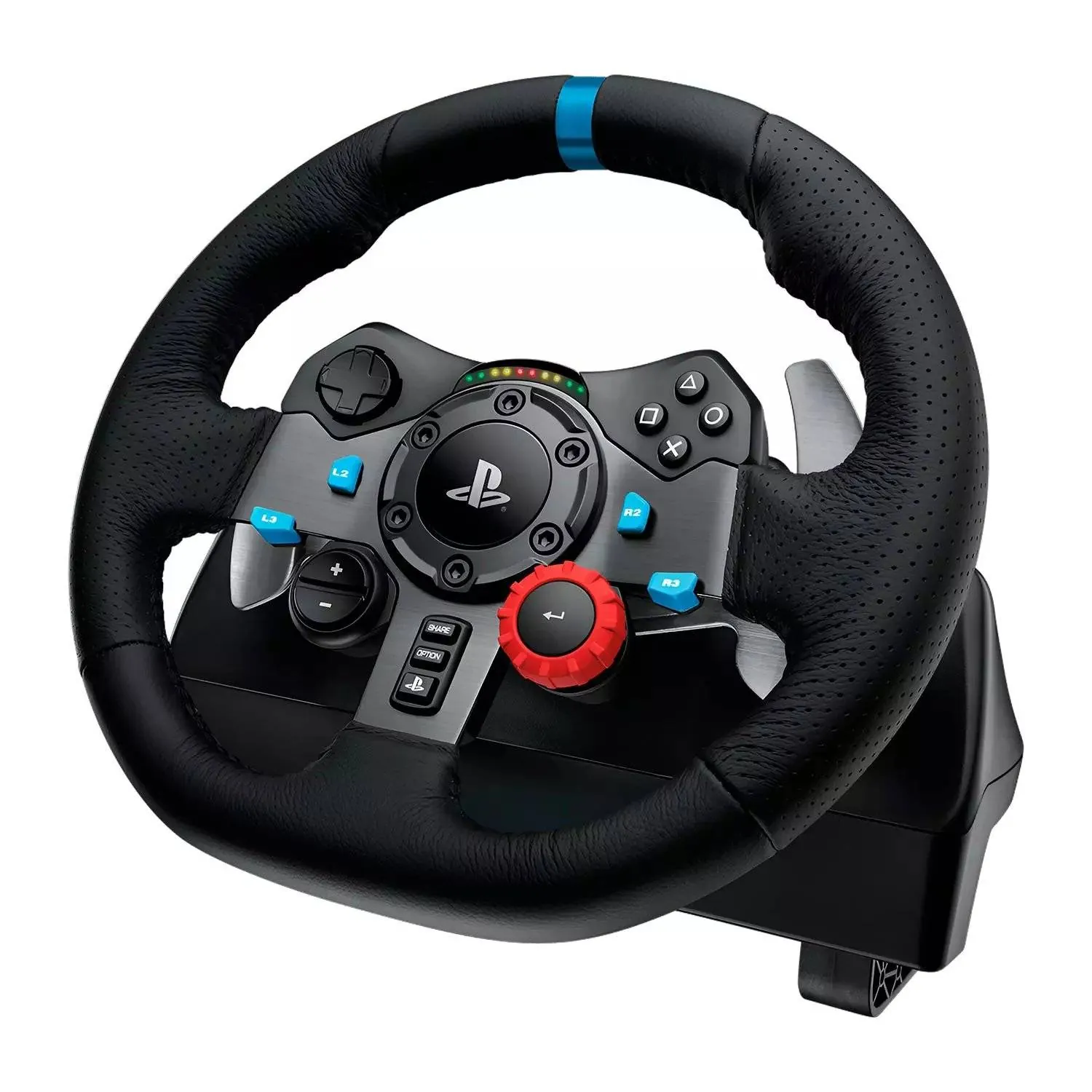 Bundle Logitech G29 G Driving Force, Volante + Palanca + Pedales, Indicadores Led,  PS5, PS4, y PC 10