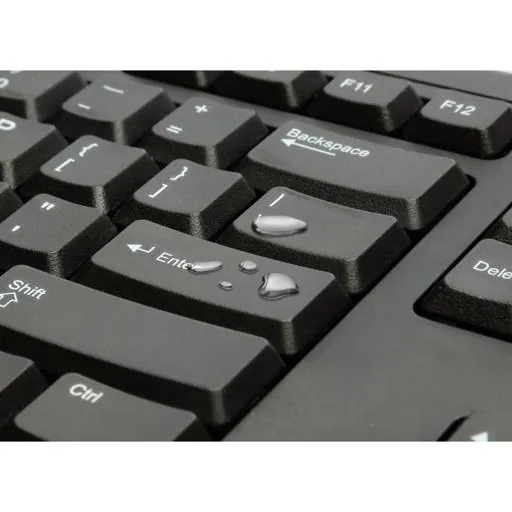 Teclado Kensington KB100 EQ USB Español Tamaño Completo Resistente a Derrames 3