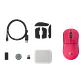 Mouse Gamer Inalámbrico Logitech Pro X Superlight 2C, 51g, Sensor Hero 2 44K DPI, Rosa - Miniatura 6