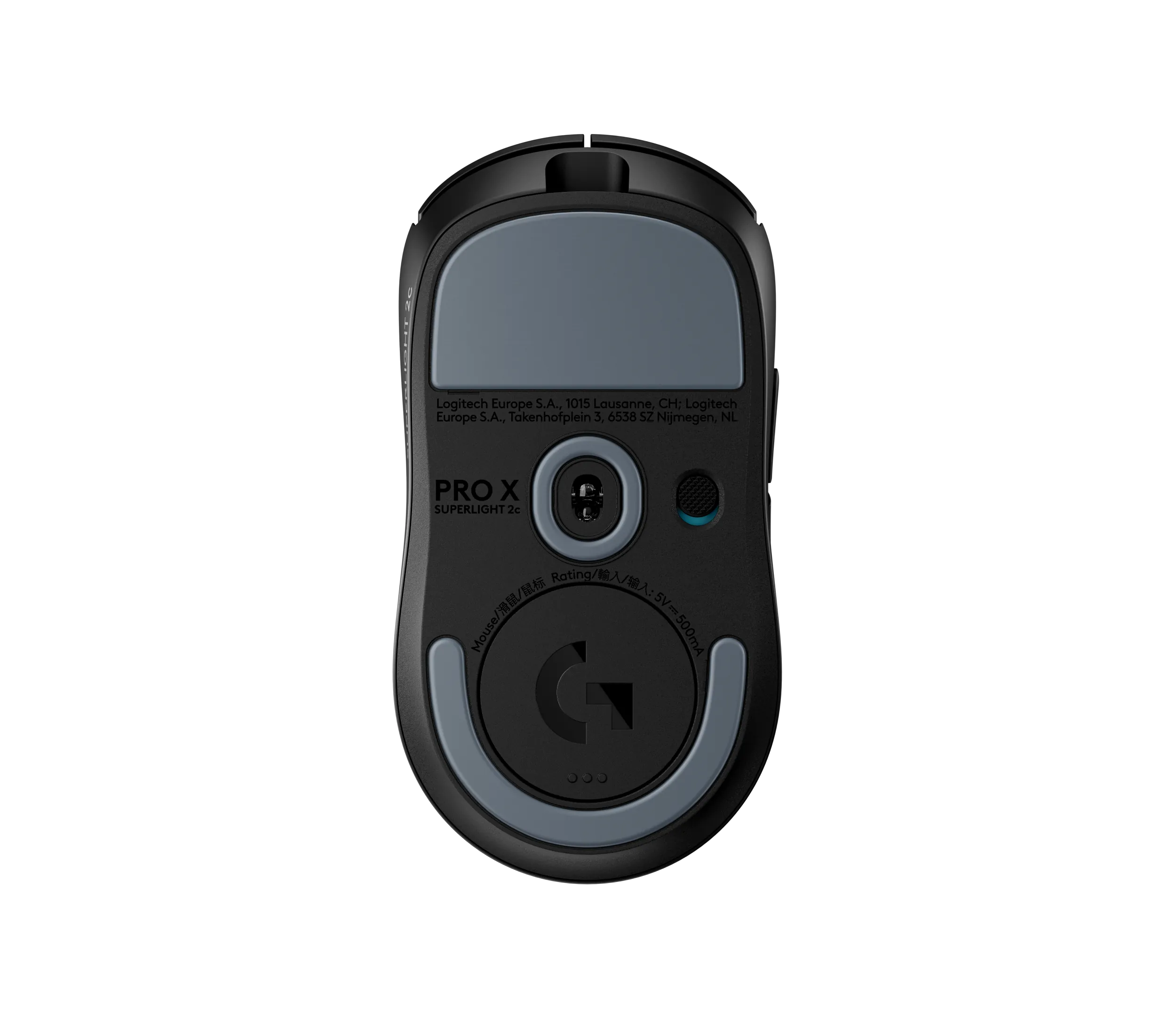 Mouse Gamer Inalámbrico Logitech G PRO X SUPERLIGHT 2c, Sensor HERO 2 44000 DPI, 51g, 8000Hz 5