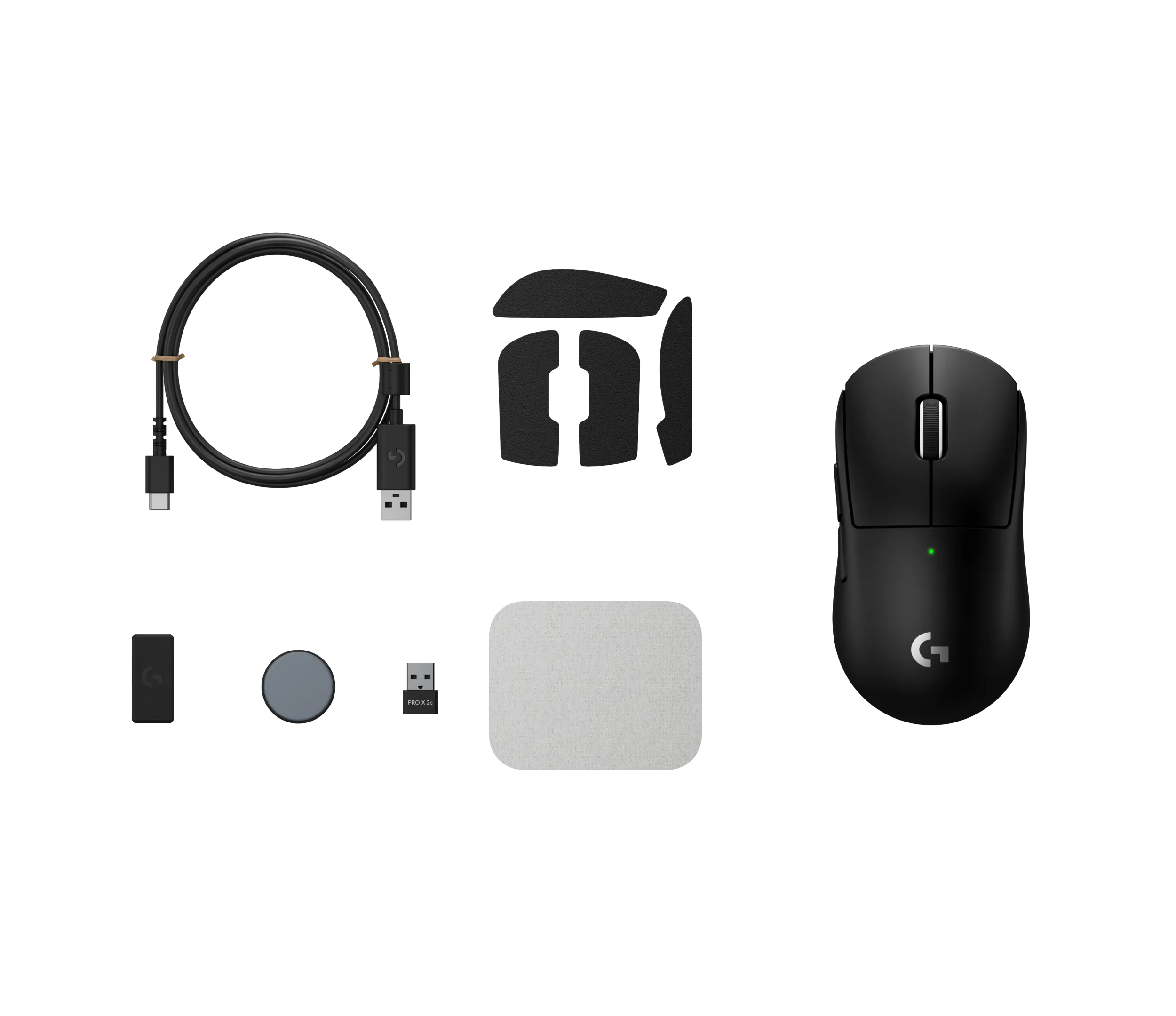 Mouse Gamer Inalámbrico Logitech G PRO X SUPERLIGHT 2c, Sensor HERO 2 44000 DPI, 51g, 8000Hz 6
