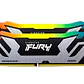 Memoria RAM DDR5 48GB (2x24GB) 8400MT/s CL40 DIMM Kingston Renegade Silver/Black RGB CUDIMM XMP - Miniatura 3