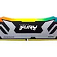 Memoria RAM DDR5 48GB (2x24GB) 8400MT/s CL40 DIMM Kingston Renegade Silver/Black RGB CUDIMM XMP - Miniatura 9