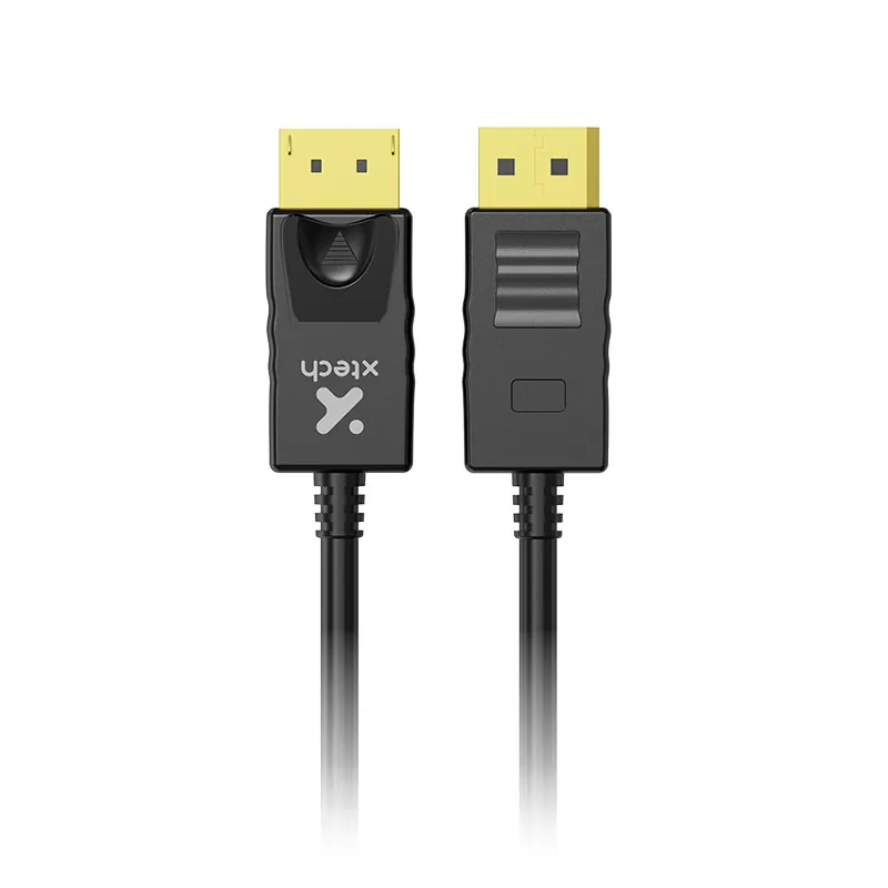 Cable DisplayPort (M) a DisplayPort (M) Xtech, DP 1.2, 32 AWG, 4K 60Hz, 1.8 Metros, Negro 2