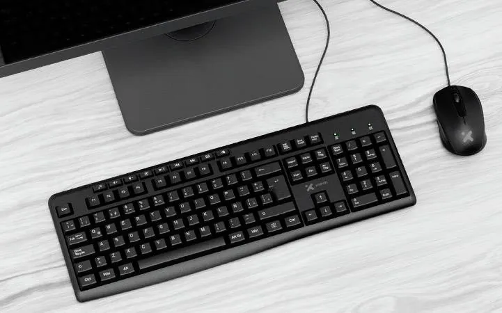 Kit Teclado y Mouse Xtech XTK-302S USB Multimedia Español Oficina Hogar 4