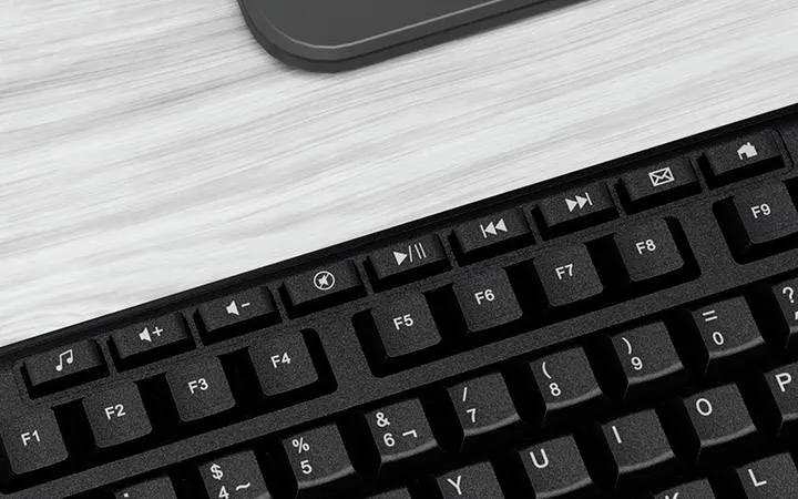 Kit Teclado y Mouse Xtech XTK-302S USB Multimedia Español Oficina Hogar 5