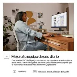 Monitor HP Series 3 Pro 327pf 27 Pulgadas Full HD IPS 100Hz para Oficina y Productividad 9