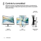 Monitor HP Series 5 Pro 524pu 23.8 Pulgadas Full HD IPS USB-C 100W para Productividad Profesional - Miniatura 9