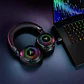 Auriculares Gaming Inalámbricos Razer Kraken V4, Wireless 2.4GHz, Bluetooth 5.3, USB-C, Negro - Miniatura 3