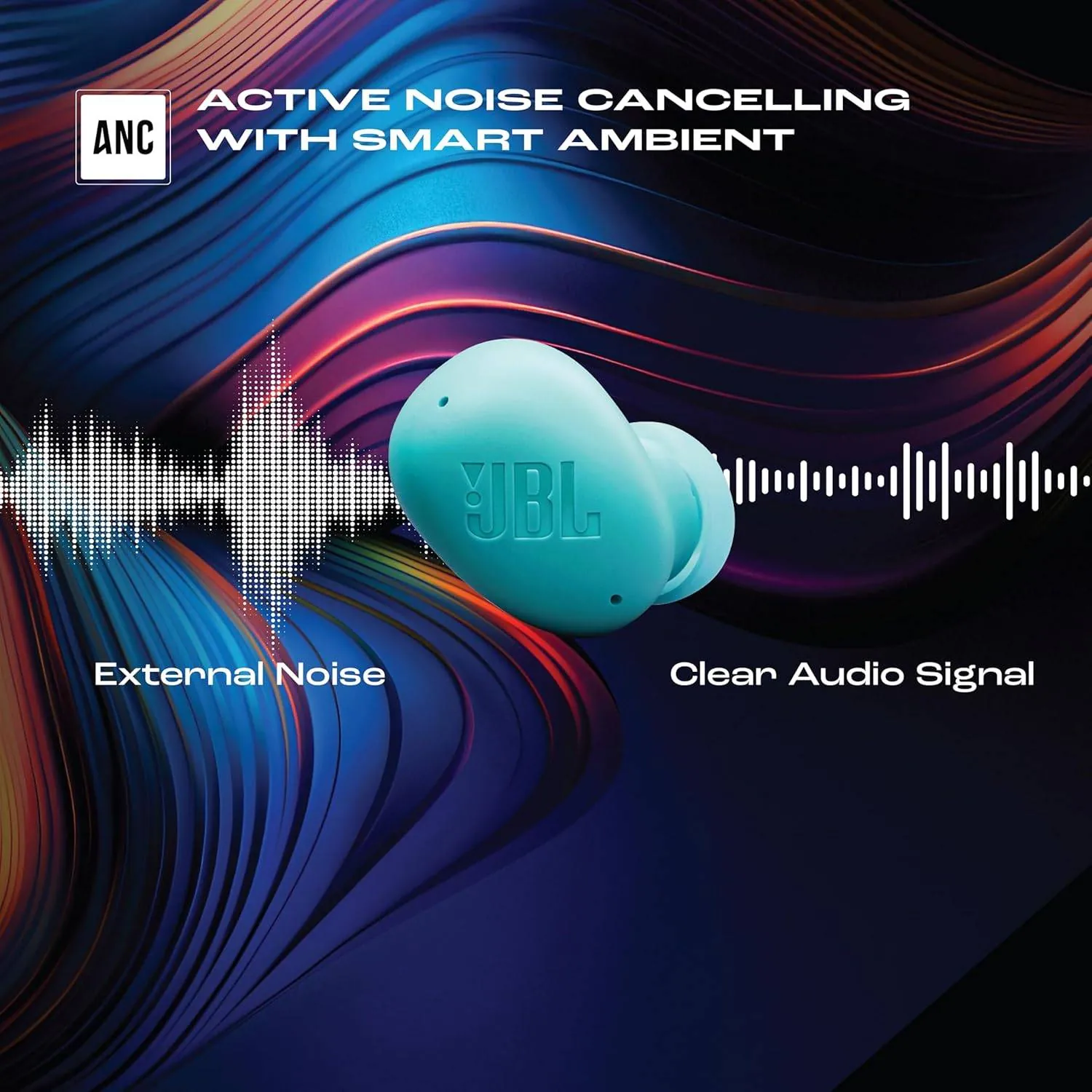 Auriculares JBL Wave Buds 2 in-ear inalámbricos – sonido nítido y diseño discreto (Azul) 11