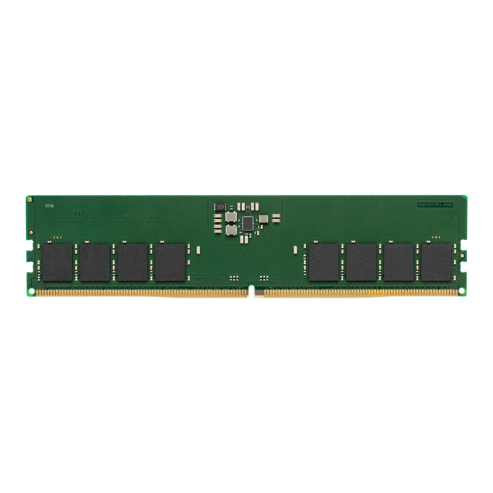 Memoria Ram DDR5 16GB 5600MT/s, Kingston, Non-ECC Unbuffered DIMM CL46 1RX8 1.1V 288-pin 16Gbit 2