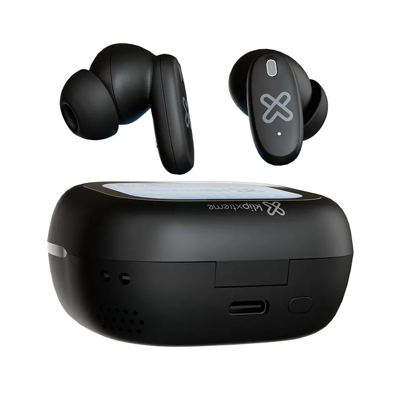 Audífonos Inalámbricos Klip Xtreme DynaBuds, In-Ear, True Wireless, ANC Híbrido, Negro 3