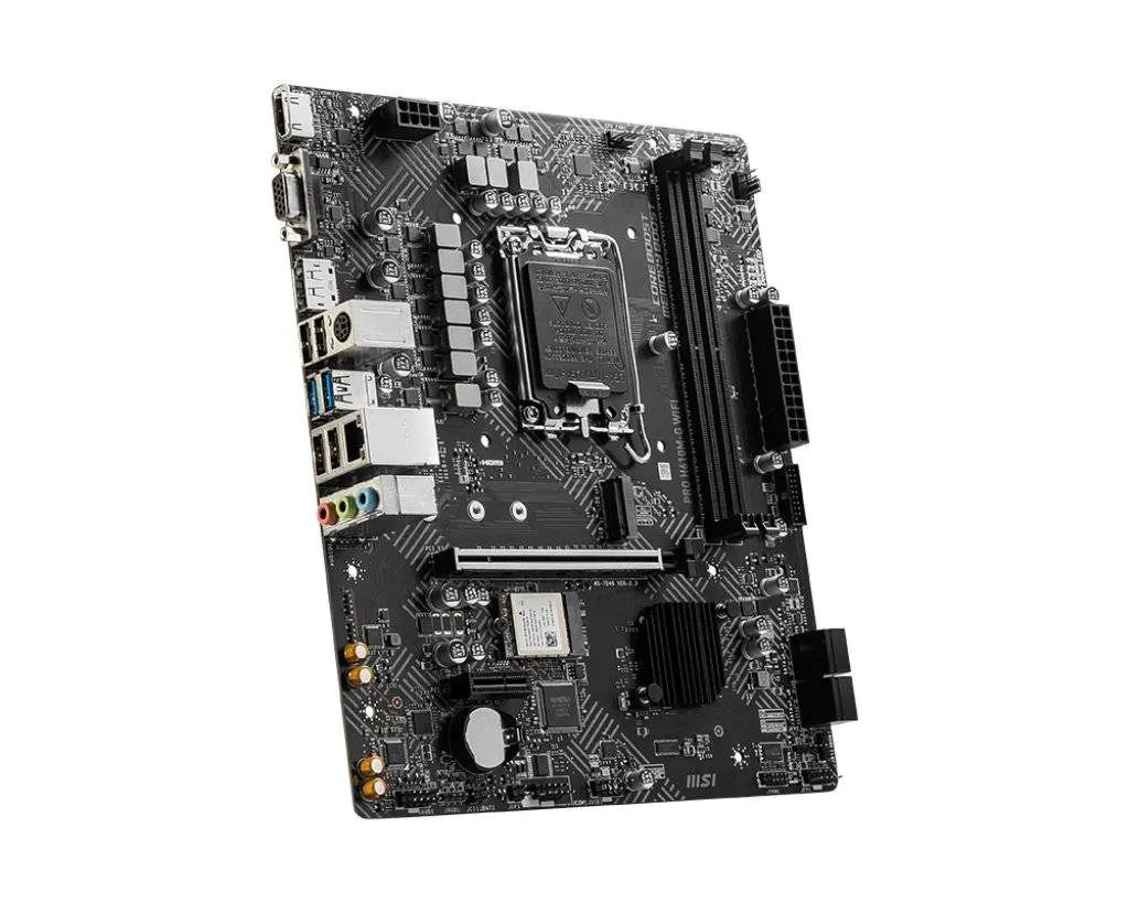 Placa Madre MSI PRO H610M-G WiFi DDR5, LGA 1700, 2x DDR5, HDMI, DP, Wi-Fi 6E, m-ATX (BULK) 4