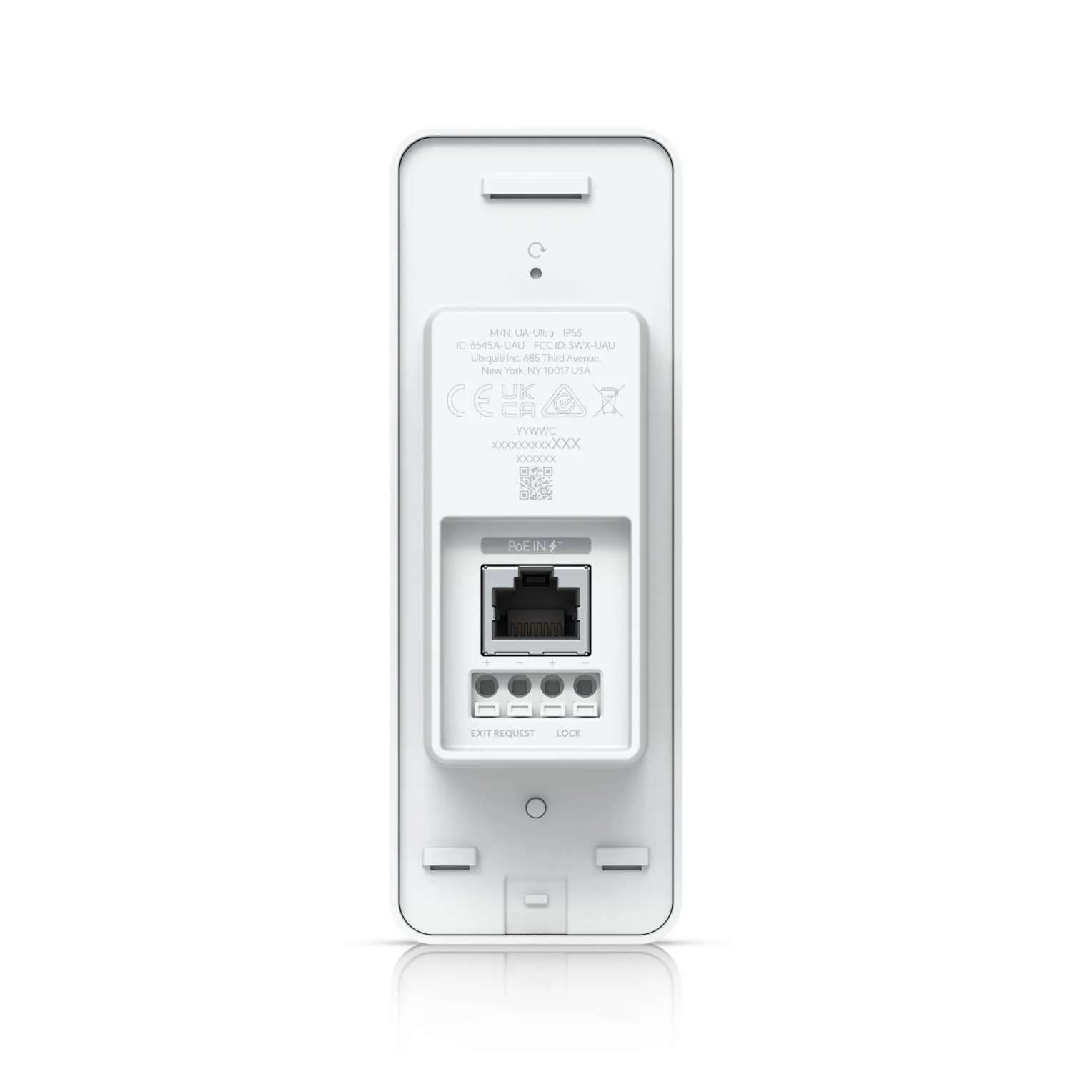 Lector de Control de Acceso Avanzado, Diseño Blanco y Elegante, Ubiquiti Access Ultra 6