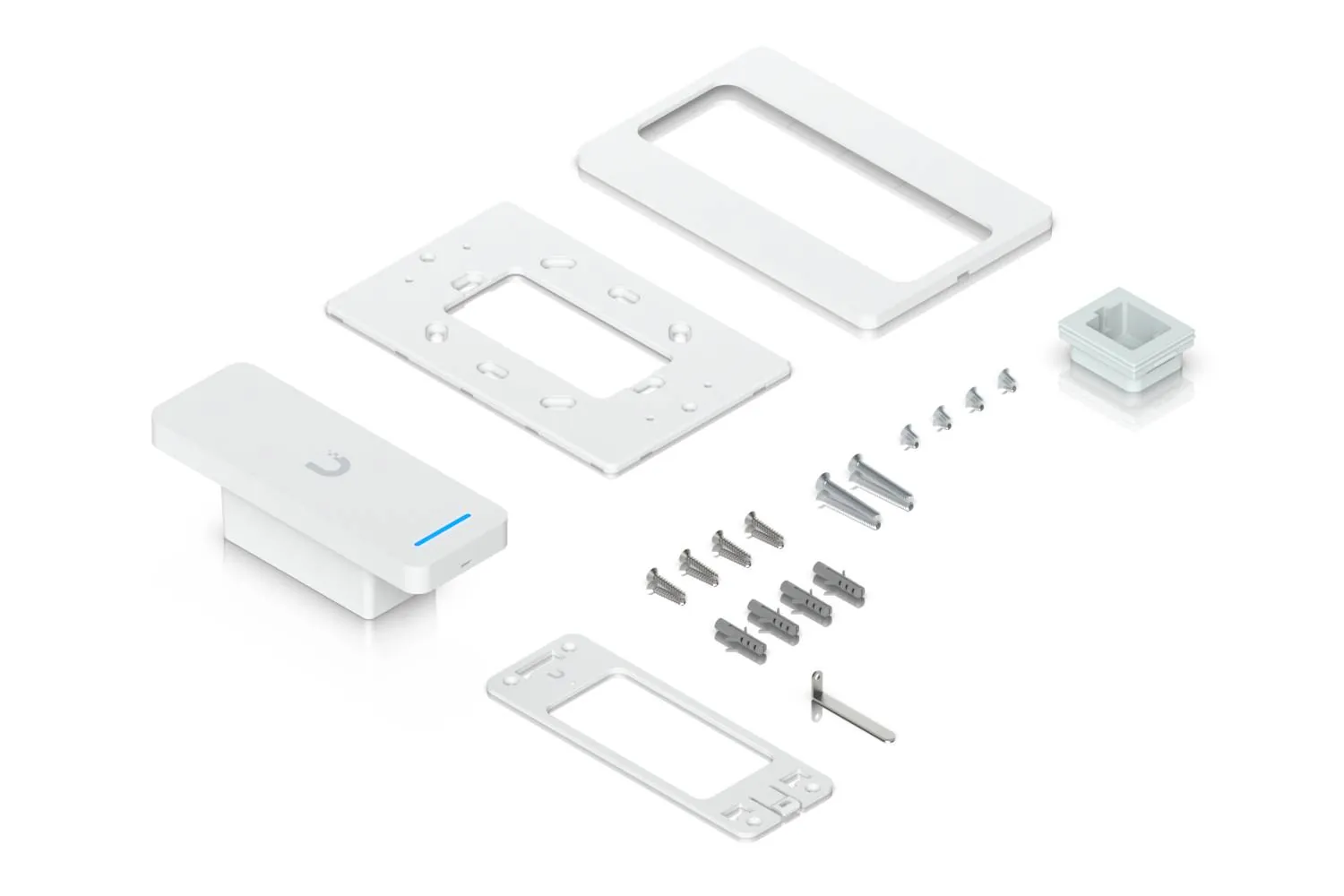 Lector de Control de Acceso Avanzado, Diseño Blanco y Elegante, Ubiquiti Access Ultra 8