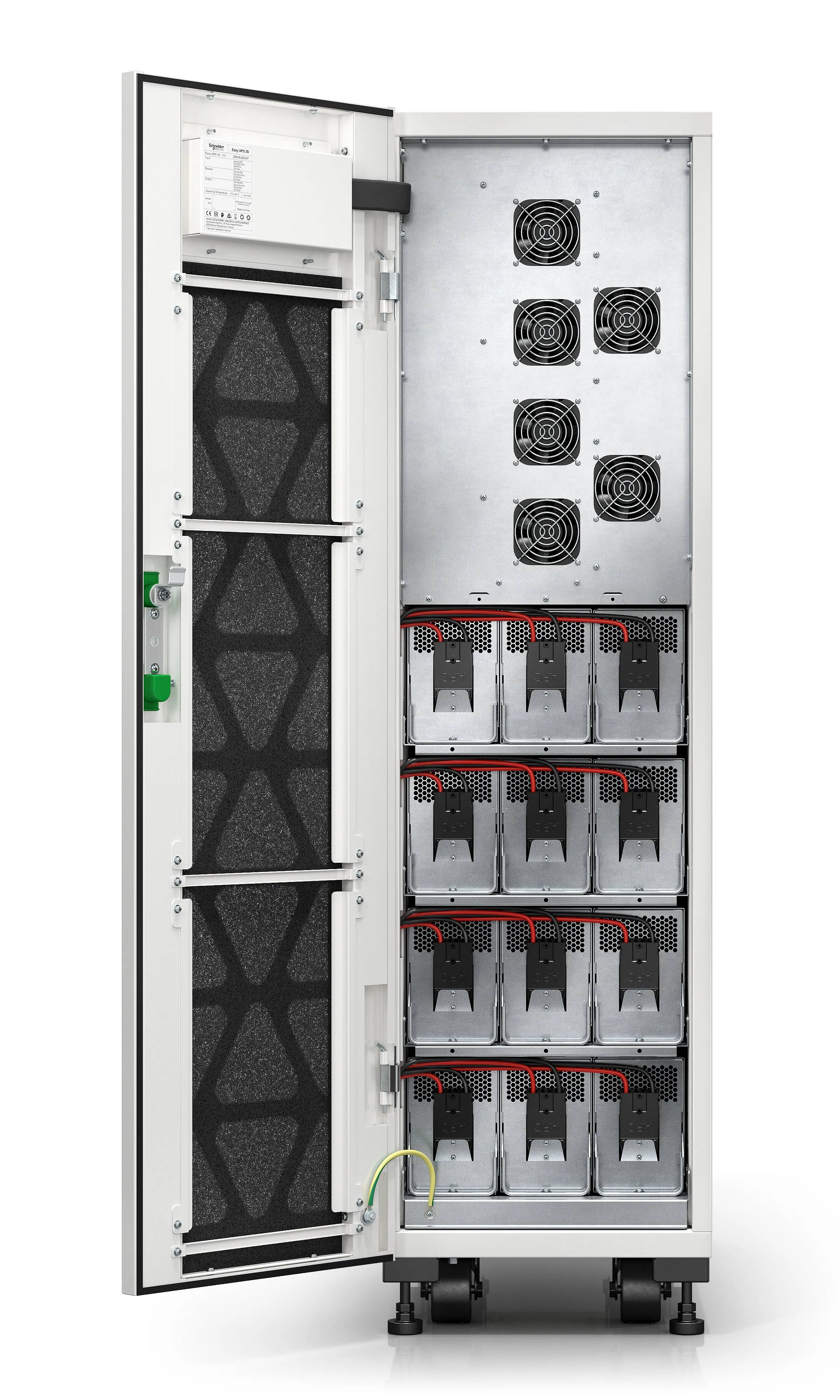 Schneider Electric Easy UPS 3S E3SUPS20KHB1 - UPS - CA 400 V - 20 kW - 20000 VA - trifásico - blanco 3