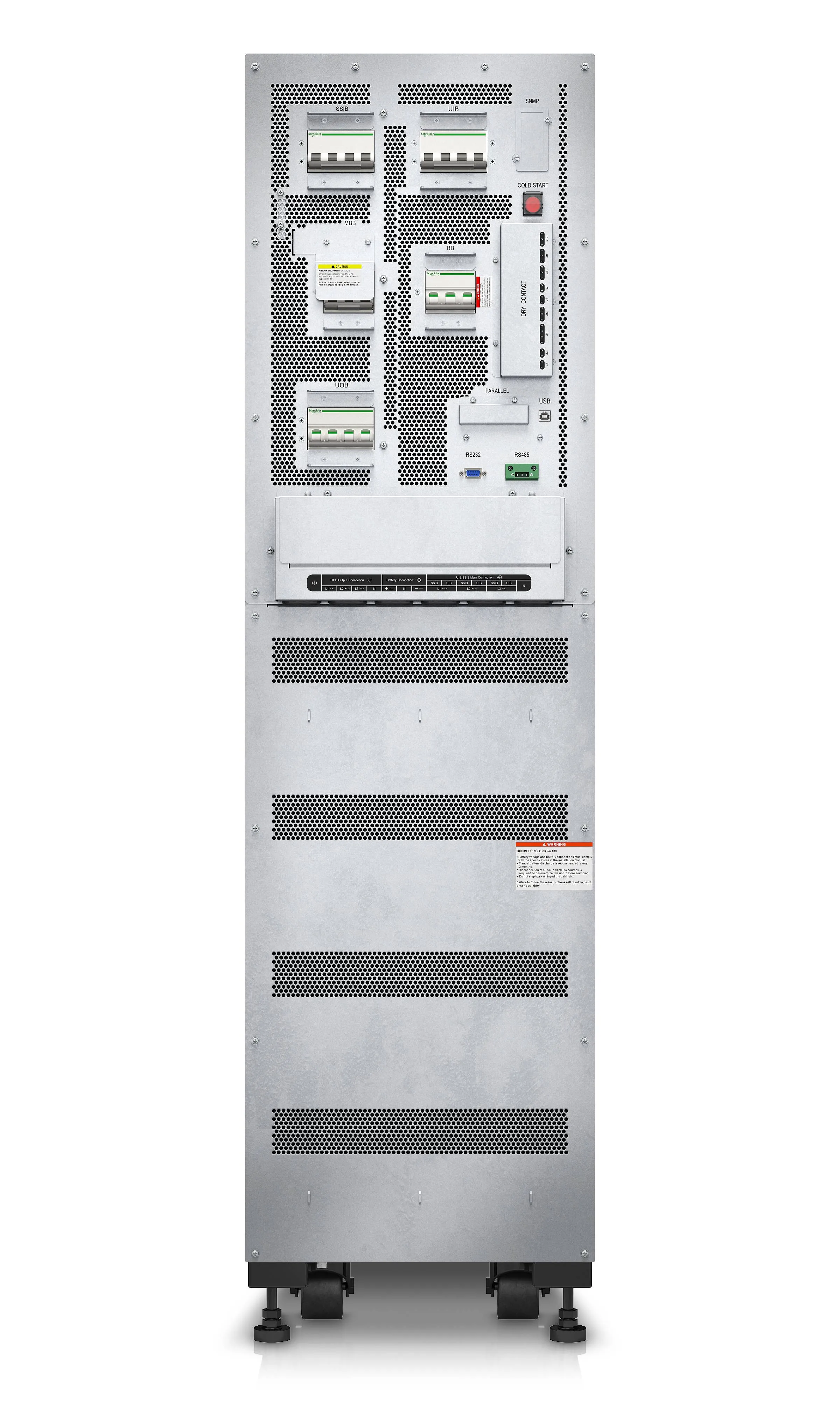 Schneider Electric Easy UPS 3S E3SUPS20KHB1 - UPS - CA 400 V - 20 kW - 20000 VA - trifásico - blanco 4