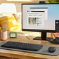 Kit Teclado y mouse Logitech MK250, 1000 DPI, Bluetooh low energy, Inalambrico, Grafito - Miniatura 2