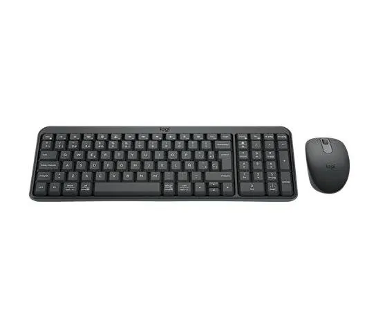 Kit Teclado y mouse Logitech MK250, 1000 DPI, Bluetooh low energy, Inalambrico, Grafito 3