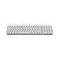 Teclado Inalámbrico Logitech K250, Bluetooth, Numérico, Pilas, Blanco crudo - Miniatura 2