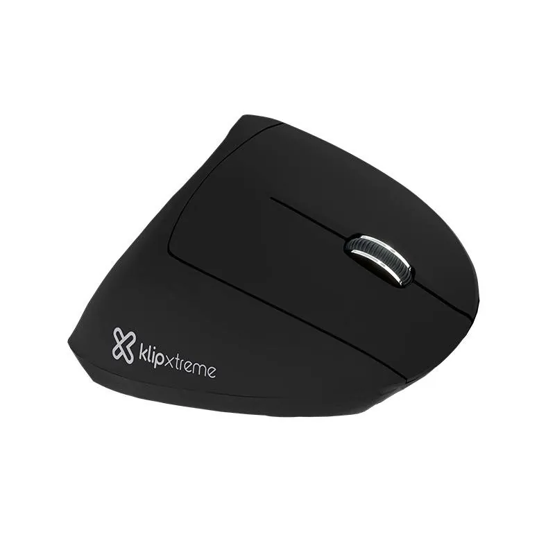 Mouse Inalambrico Vertical Klip Xtreme Everest Max KMW-850, Wireless 2.4GHz, Recargable, Negro 2