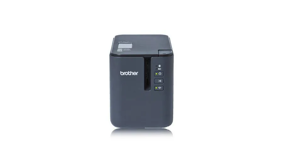 Rotuladora de escritorio profesional con WiFi, USB Brother PT-P900W, Utiliza TZe y HSe hasta 36mm 2