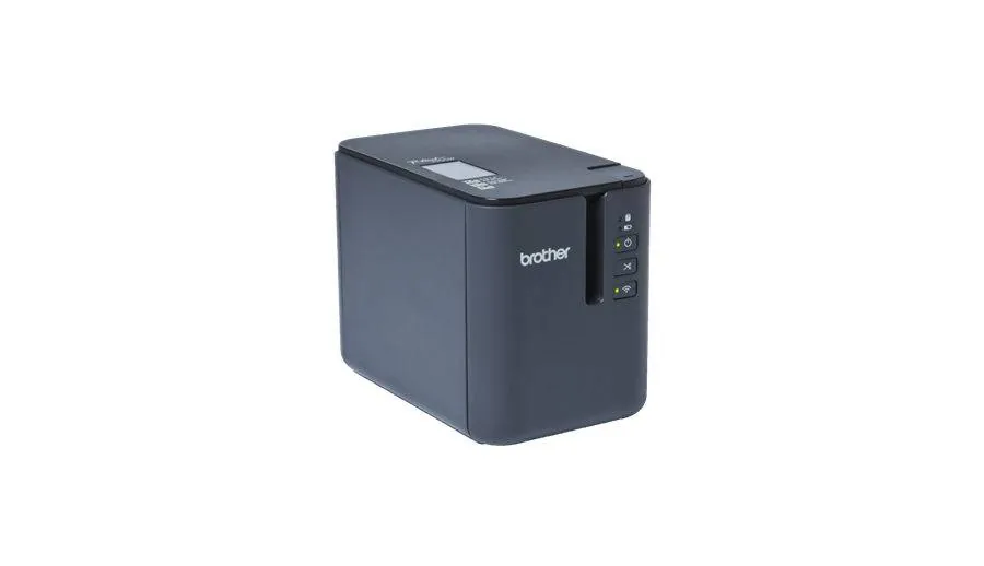 Rotuladora de escritorio profesional con WiFi, USB Brother PT-P900W, Utiliza TZe y HSe hasta 36mm 4