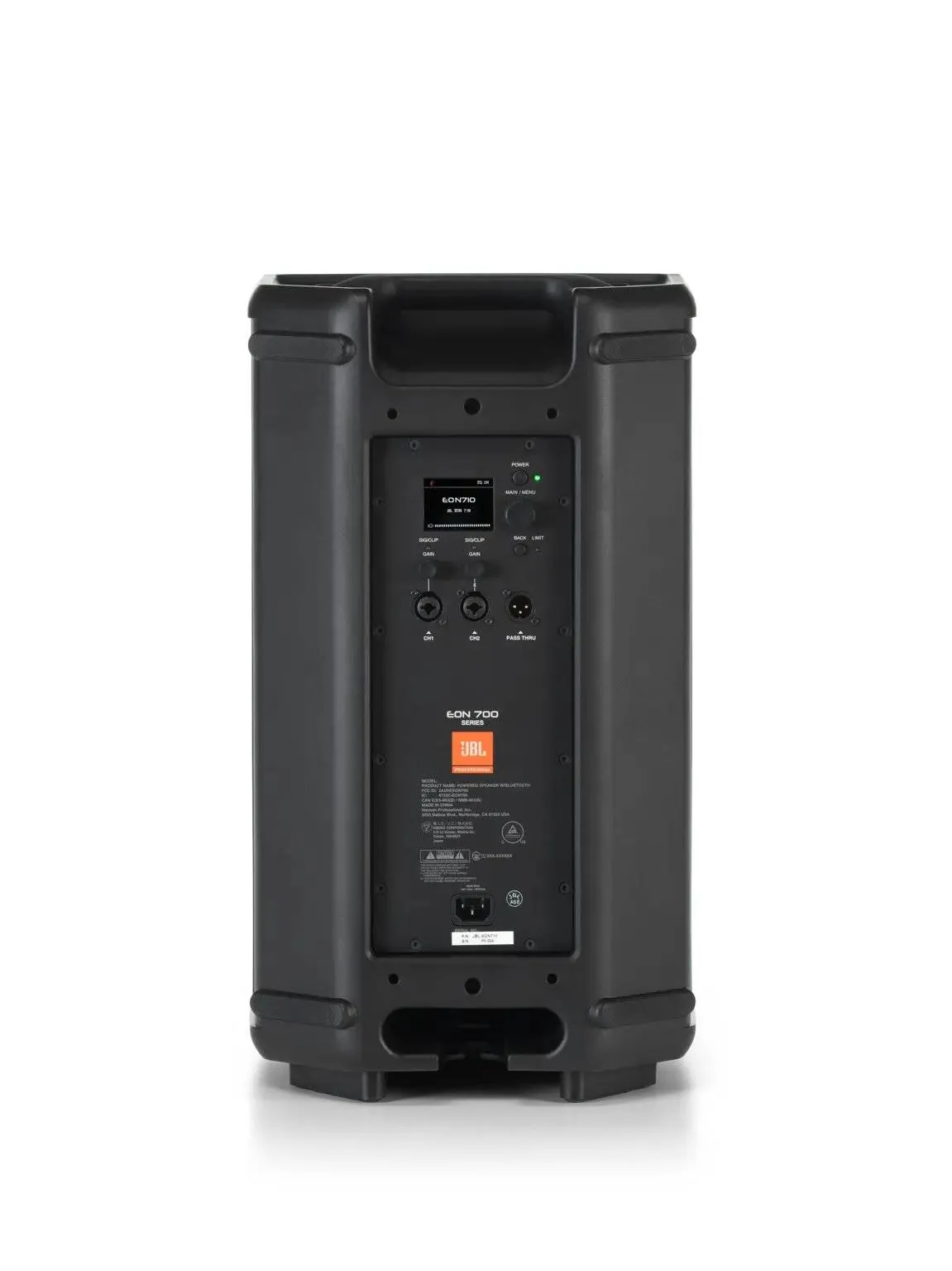 Parlante Activo JBL EON 710, 650W RMS, Bluetooth 5.0, XLR, Negro 5