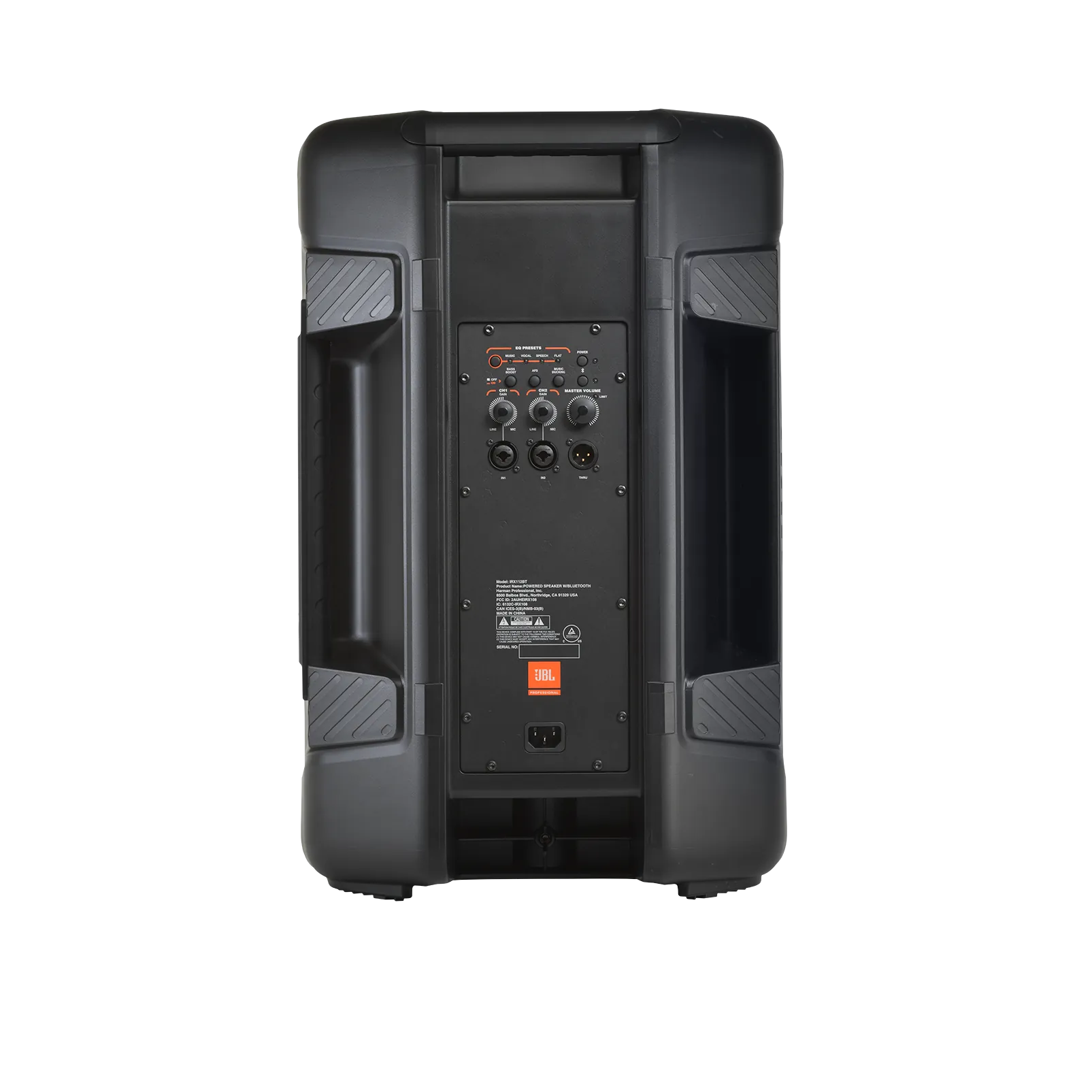 Caja Activa JBL Pro IRX112BT, Bluetooth 5.1, XLR, TRS, Negro 3