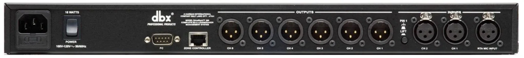 Procesador de Audio DBX DriveRack 260 2x6 DSP EQ Crossover Compresor AFS 2