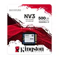 Unidad SSD 500GB M.2?2230 NVMe PCIe 4.0 x4 Kingston NV3 - PCIe 4.0, NAND 3D, R5000/W3000 MB/s - Miniatura 4