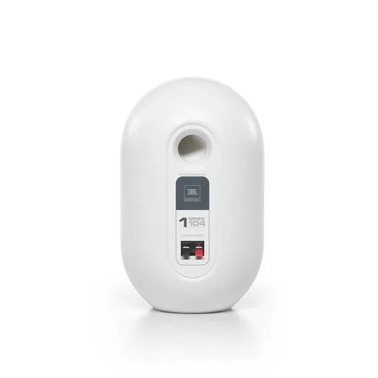 Monitor Activo JBL 104-BT 4.5 Pulgadas Coaxial con Bluetooth 60W Estudio Blanco 3
