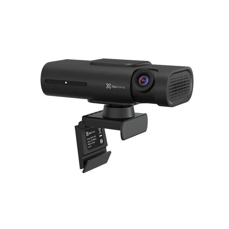 Cámara Web Klip Xtreme Spiegel, 4K 30FPS, 8.3MP, Tracking PTZ, Doble Micrófono, Negro 5