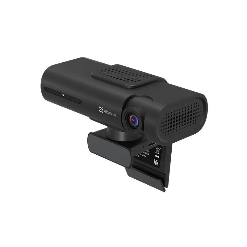 Cámara Web Klip Xtreme Spiegel, 4K 30FPS, 8.3MP, Tracking PTZ, Doble Micrófono, Negro 6