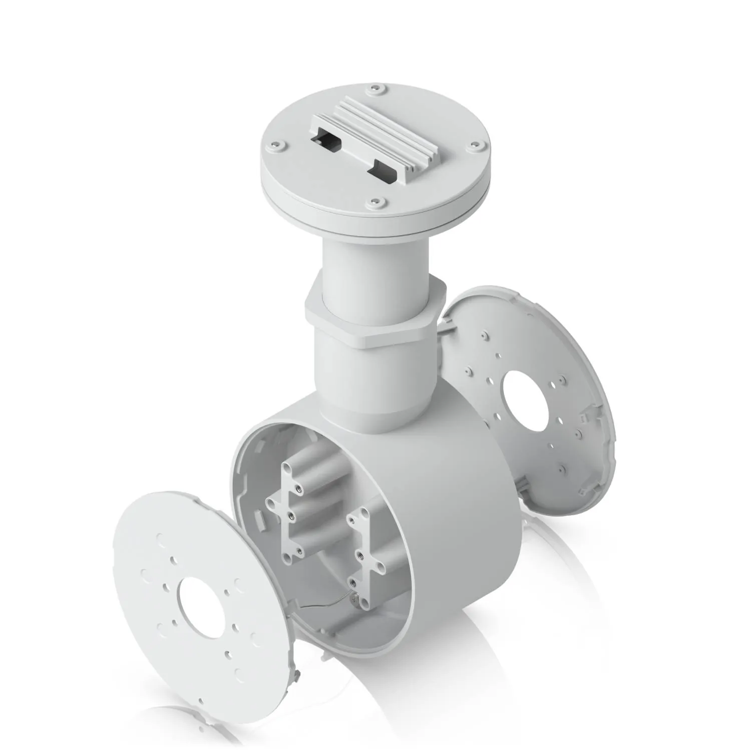 Soporte Doble Ubiquiti UACC-CAMERA-DM-W para Cámaras UniFi, Aluminio, Blanco 5