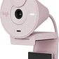Cámara Web Logitech Brio 300, Full HD 1080p/30FPS, Micrófono Integrado, USB-C, Rosado - Miniatura 2