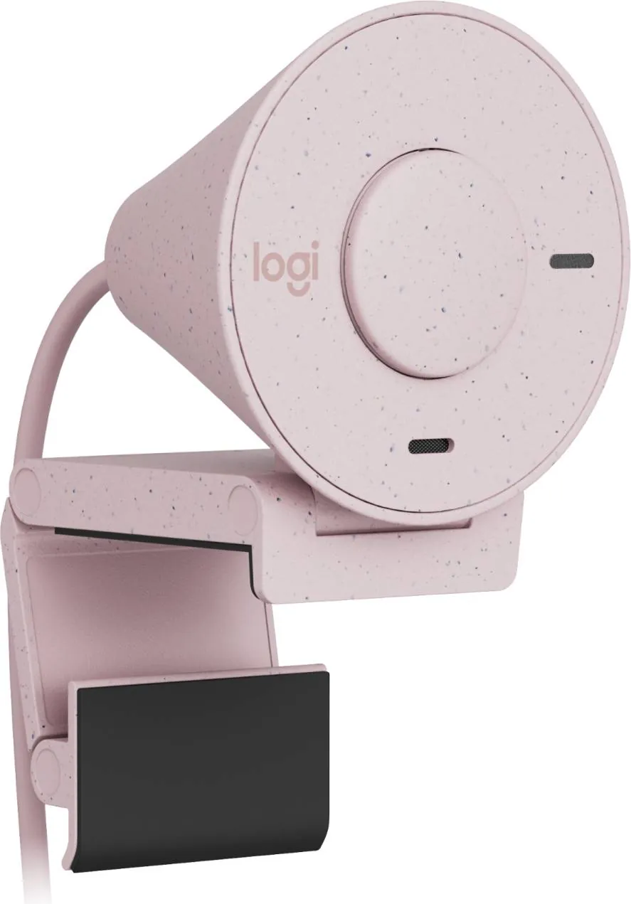 Cámara Web Logitech Brio 300, Full HD 1080p/30FPS, Micrófono Integrado, USB-C, Rosado 3