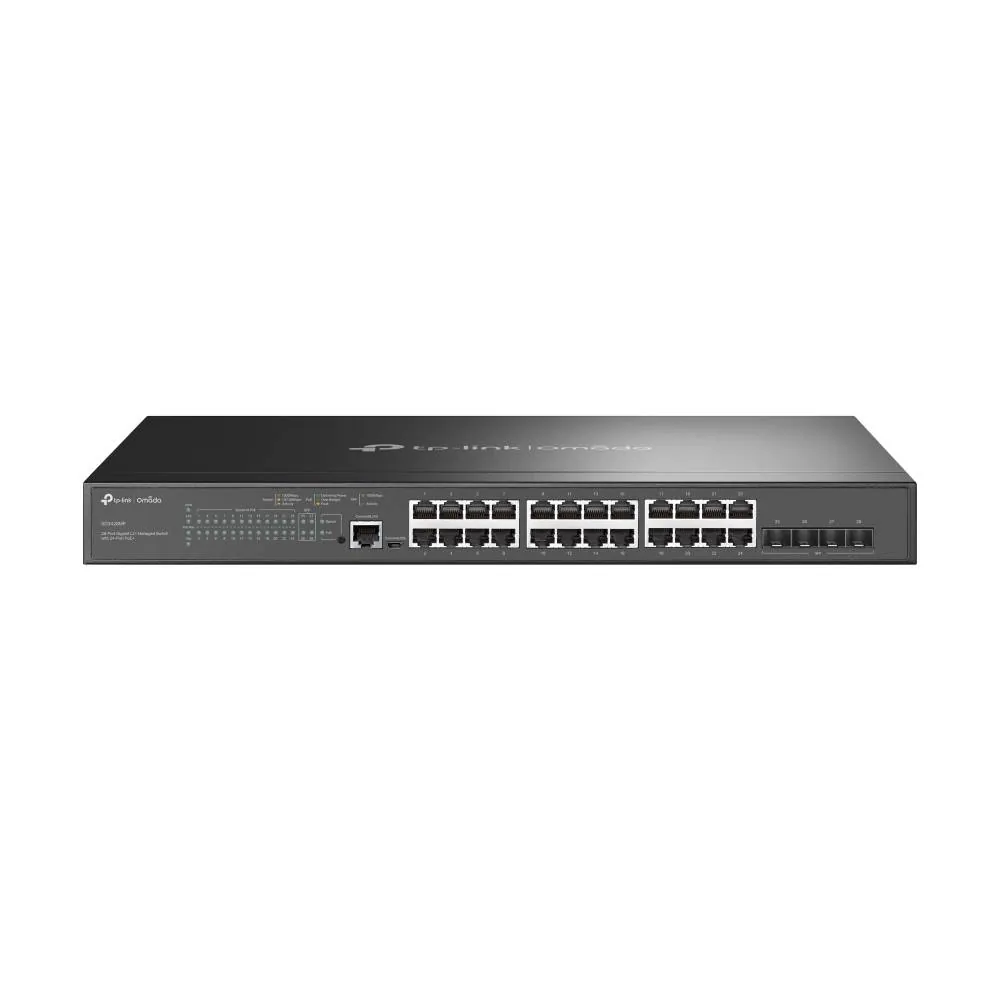 Switch TP-Link Omada SG3428MP - 28 Puertos Gigabit L2+, 24 PoE+, 384W, Gestión en la Nube 2