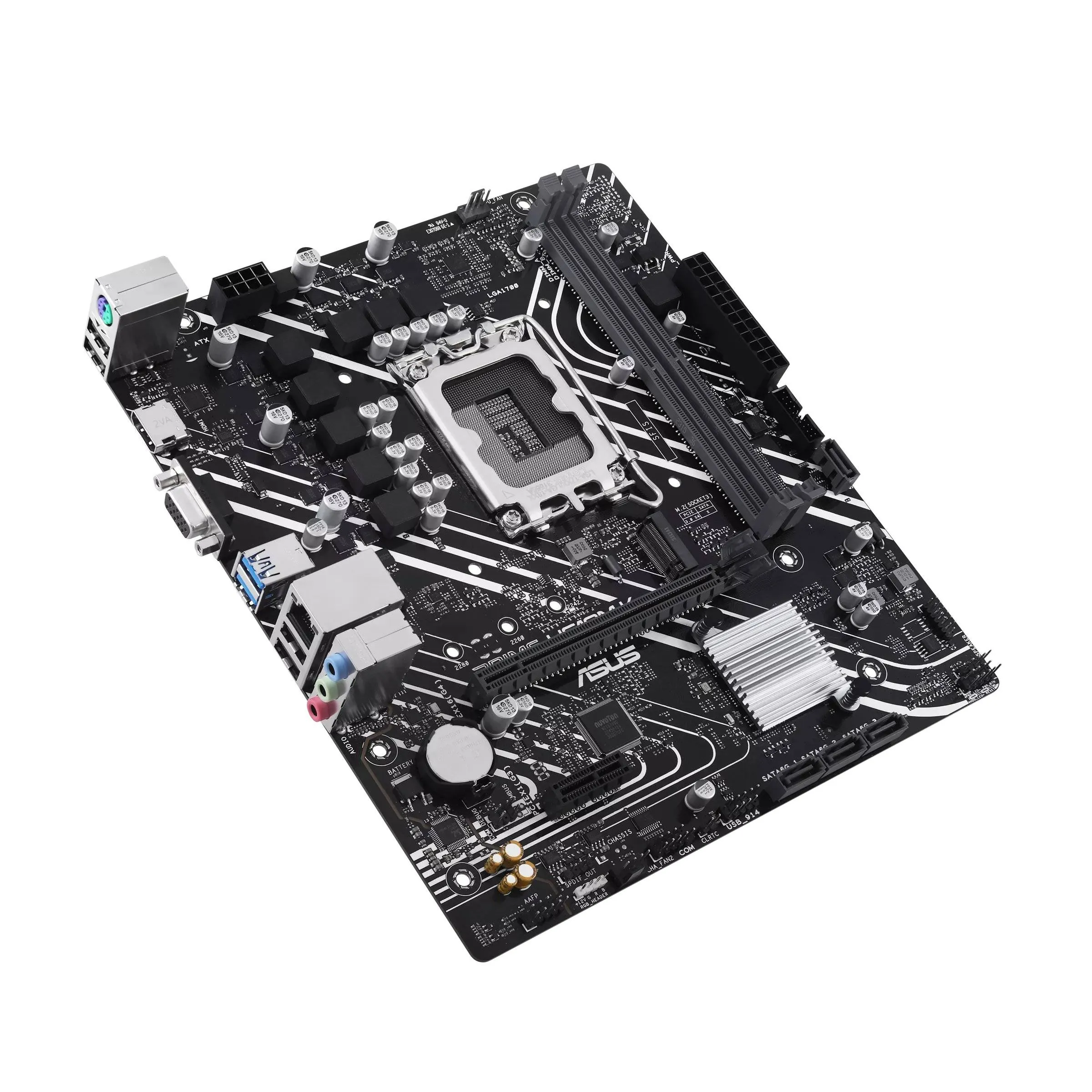 Placa Madre ASUS PRIME H610M-K, Socket LGA 1700,  2x DDR5, VGA, HDMI, M.2, 4xSATA, Micro-ATX 4
