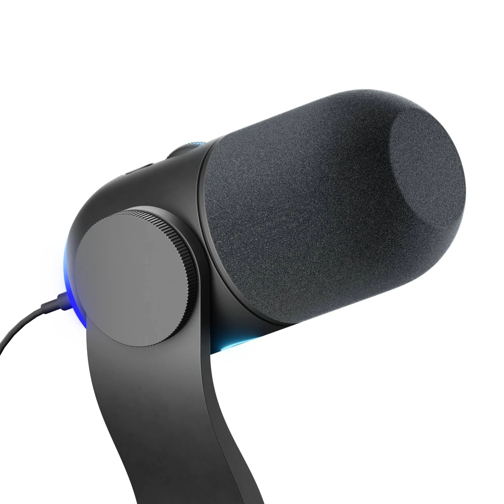 Micrófono Gamer Logitech G Yeti GX, RGB dinámico para gaming con LIGHTSYNC, Blue VO!CE 5