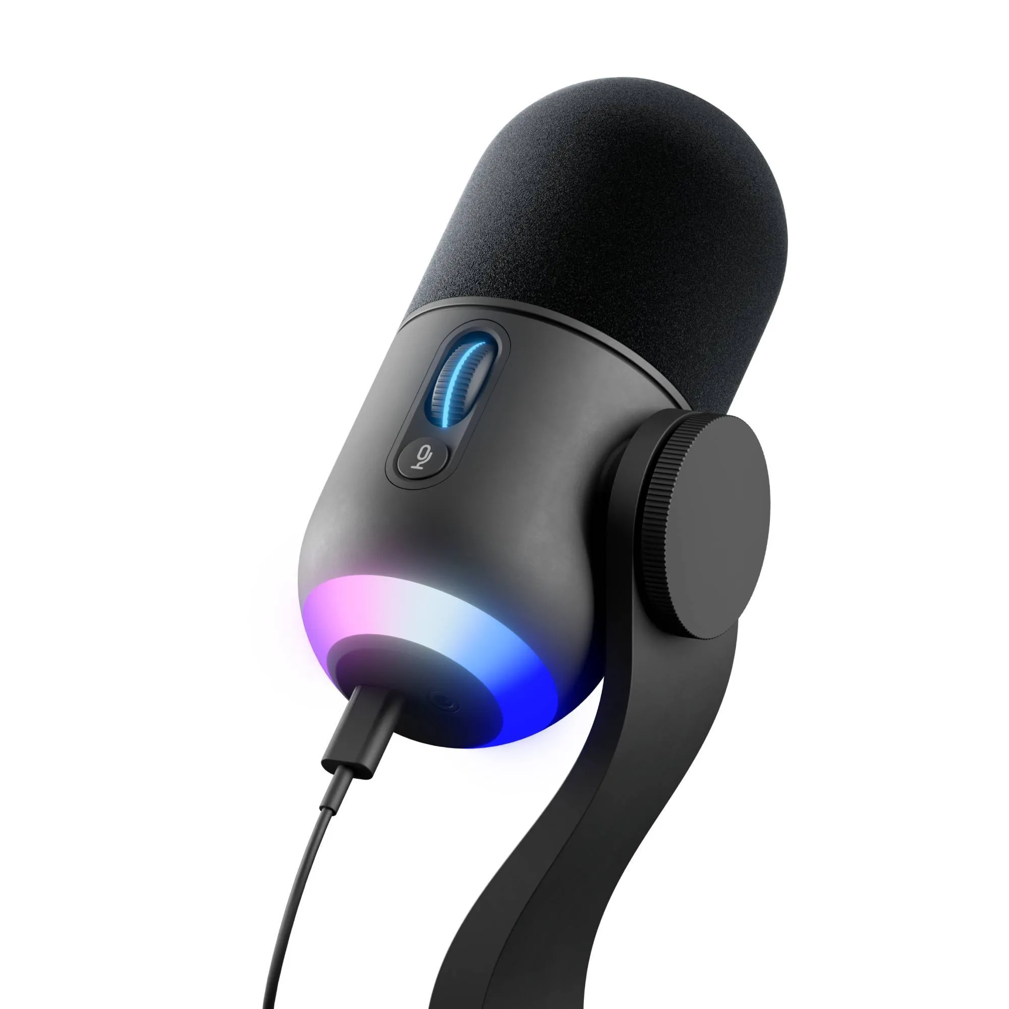 Micrófono Gamer Logitech G Yeti GX, RGB dinámico para gaming con LIGHTSYNC, Blue VO!CE 6