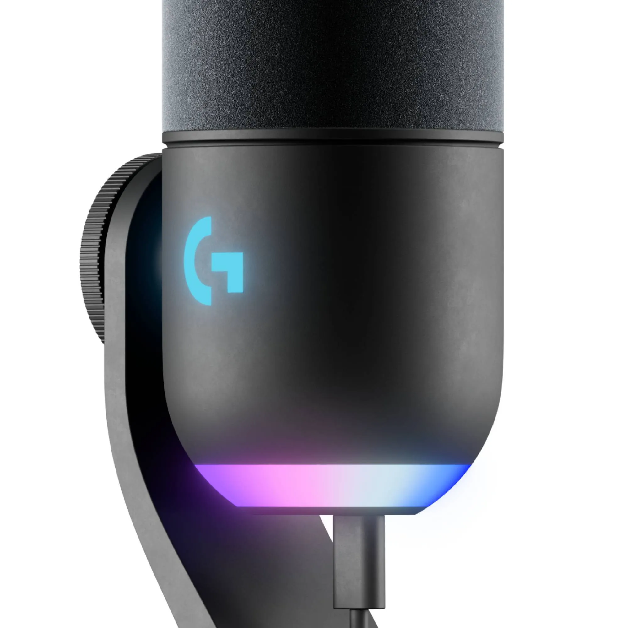 Micrófono Gamer Logitech G Yeti GX, RGB dinámico para gaming con LIGHTSYNC, Blue VO!CE 9