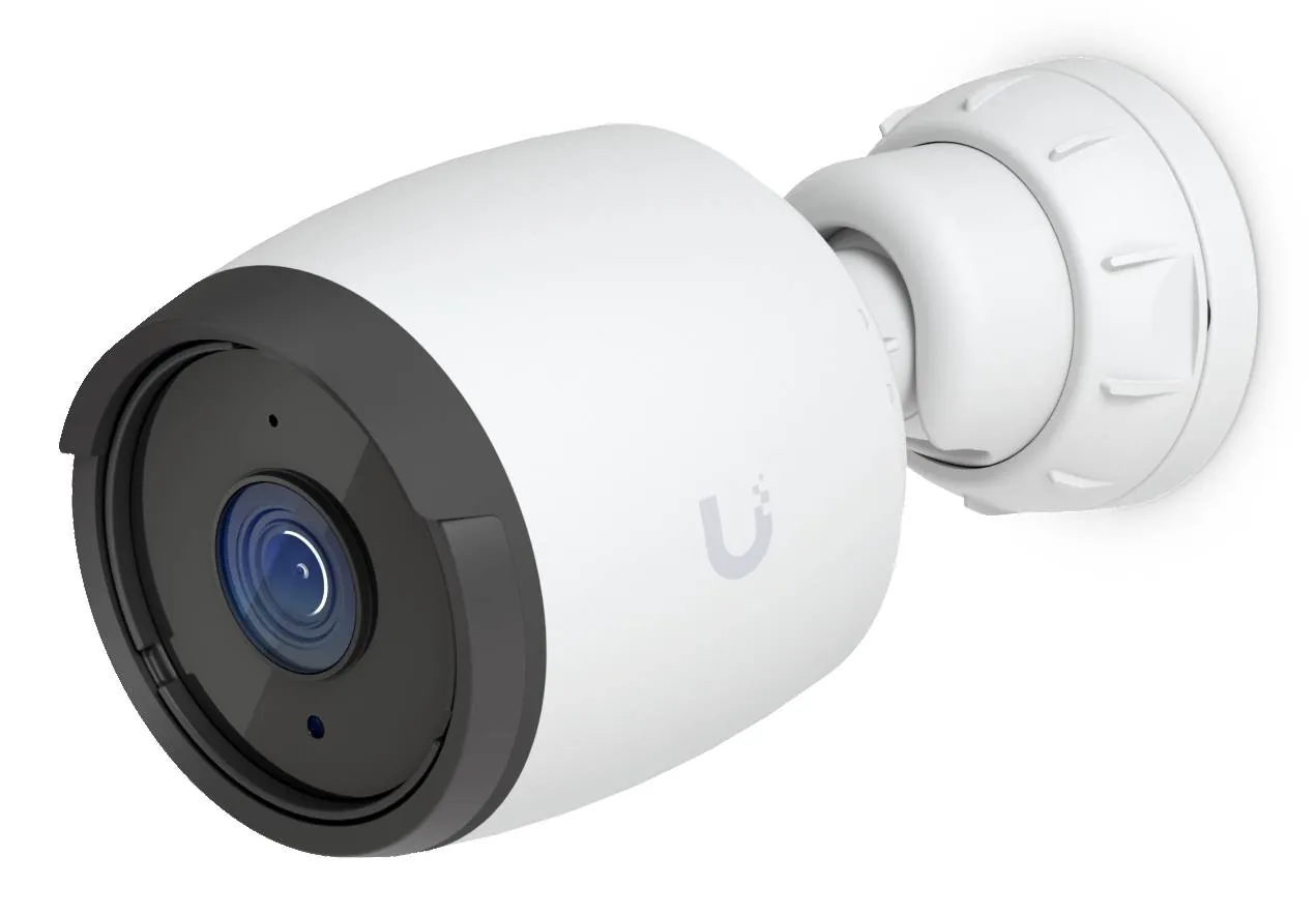 Cámara IP Ubiquiti UniFi G6 Bullet 4K PoE 8MP IR AI IP67 Blanca 4