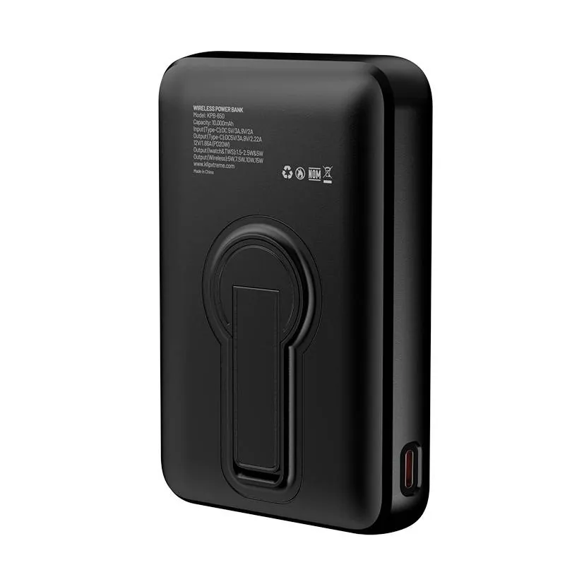 Power Bank con Carga MagSafe Klip Xtreme PowerMag Ultra, 10K mAh, USB-C PD 20W, USB-A 18W 6