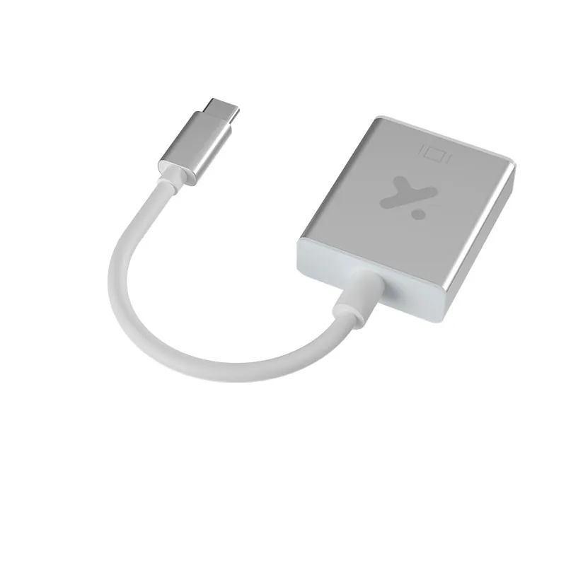 Adaptador de VIdeo USB Tipo-C macho a VGA hembra Xtech XTC-552 2