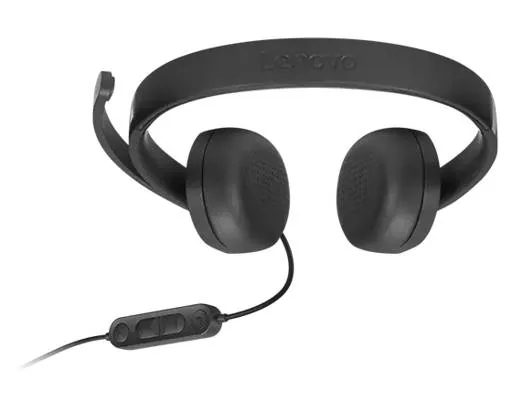 Audífonos Lenovo USB-A Wired Stereo Headset Gen 2 con Micrófono ENC para Oficina y Videollamadas 7