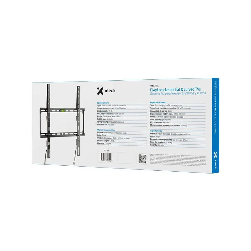Soporte Fijo de Muro Xtech XTA?326 para TV 32?55 pulgadas 6