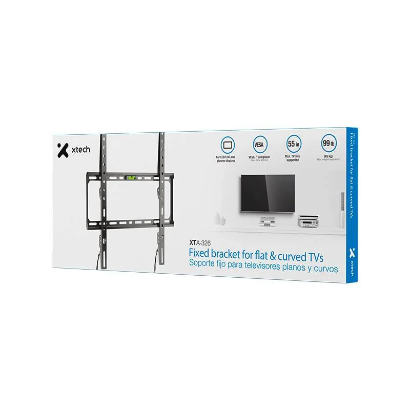 Soporte Fijo de Muro Xtech XTA?326 para TV 32?55 pulgadas 7