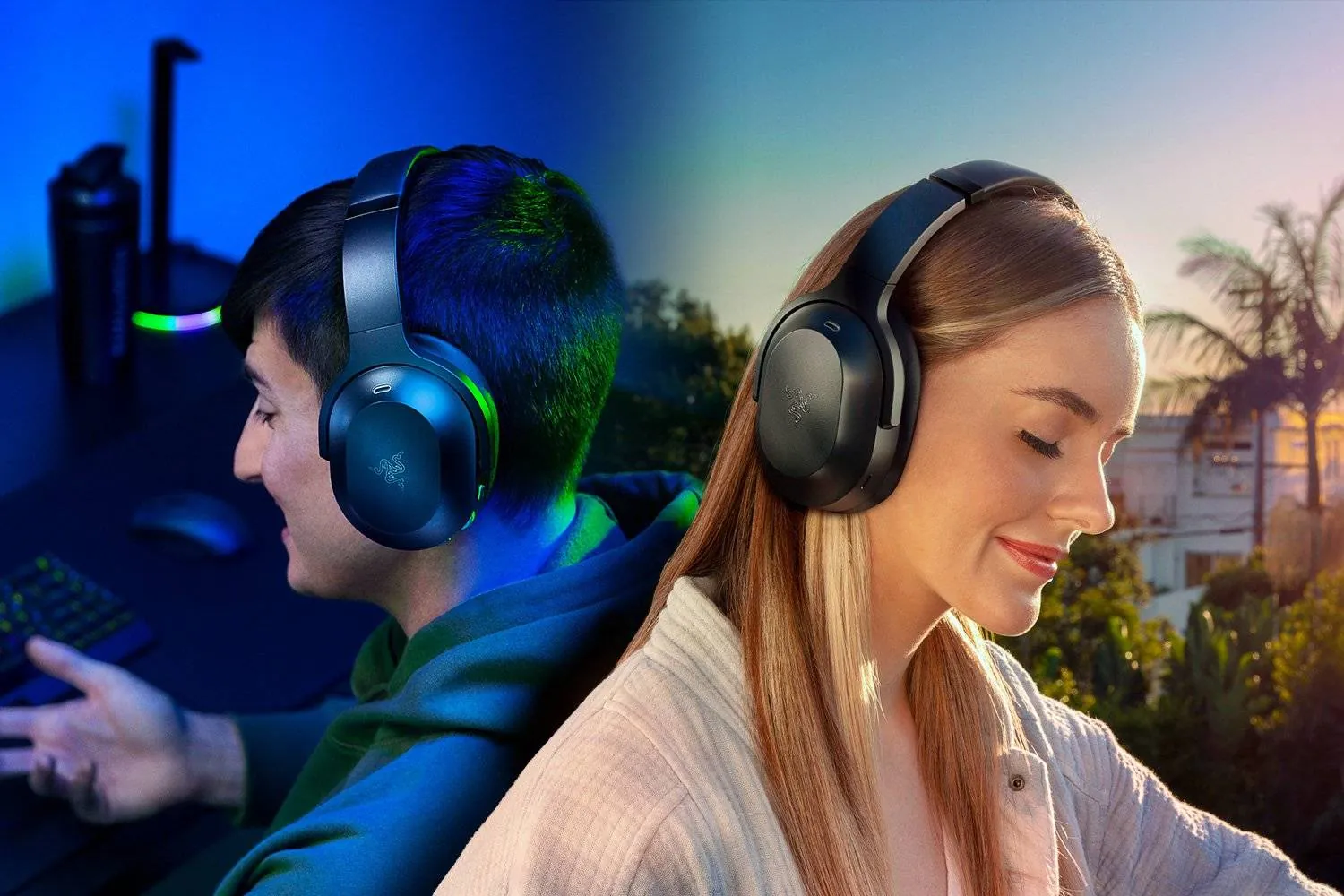 Audífonos Gamer Inalámbricos Razer Barracuda Pro, BT, 2.4GHz, USB-C, ANC Híbrida, THX Spatial Audio 6