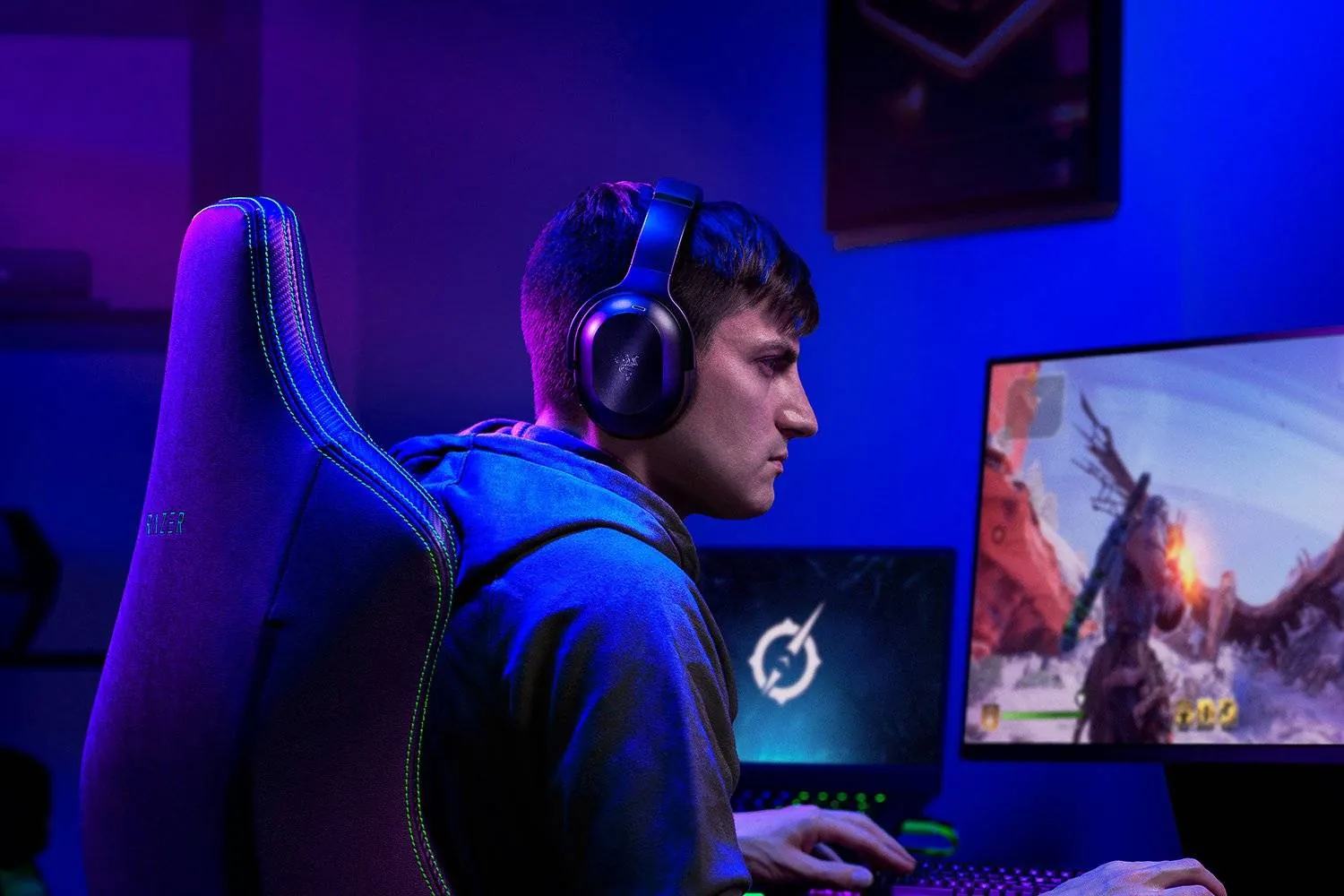 Audífonos Gamer Inalámbricos Razer Barracuda Pro, BT, 2.4GHz, USB-C, ANC Híbrida, THX Spatial Audio 7